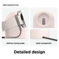 Compatible with Samsung Galaxy Watch 7 Charger Stand 40 44 46mm Galaxy Watch 3 4 5Pro 6 Charge silicone Stand Charging baser - Image 3