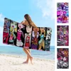 M-Monster Cartoon High Towel Microfiber Beach Towel Absorbent Quick dry Soft Yoga Swimming Resort Mountain Climbing Towel 1