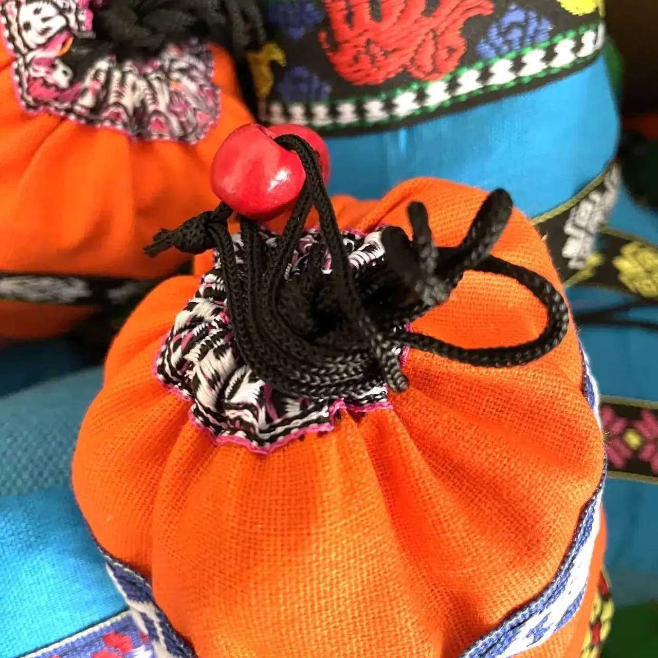 

Mini Yunnan Chinese Tea Puer Tea Packaging Bags, Knitted Bag, Pure Cotton, 10 Different Flavors, 50Pcs
