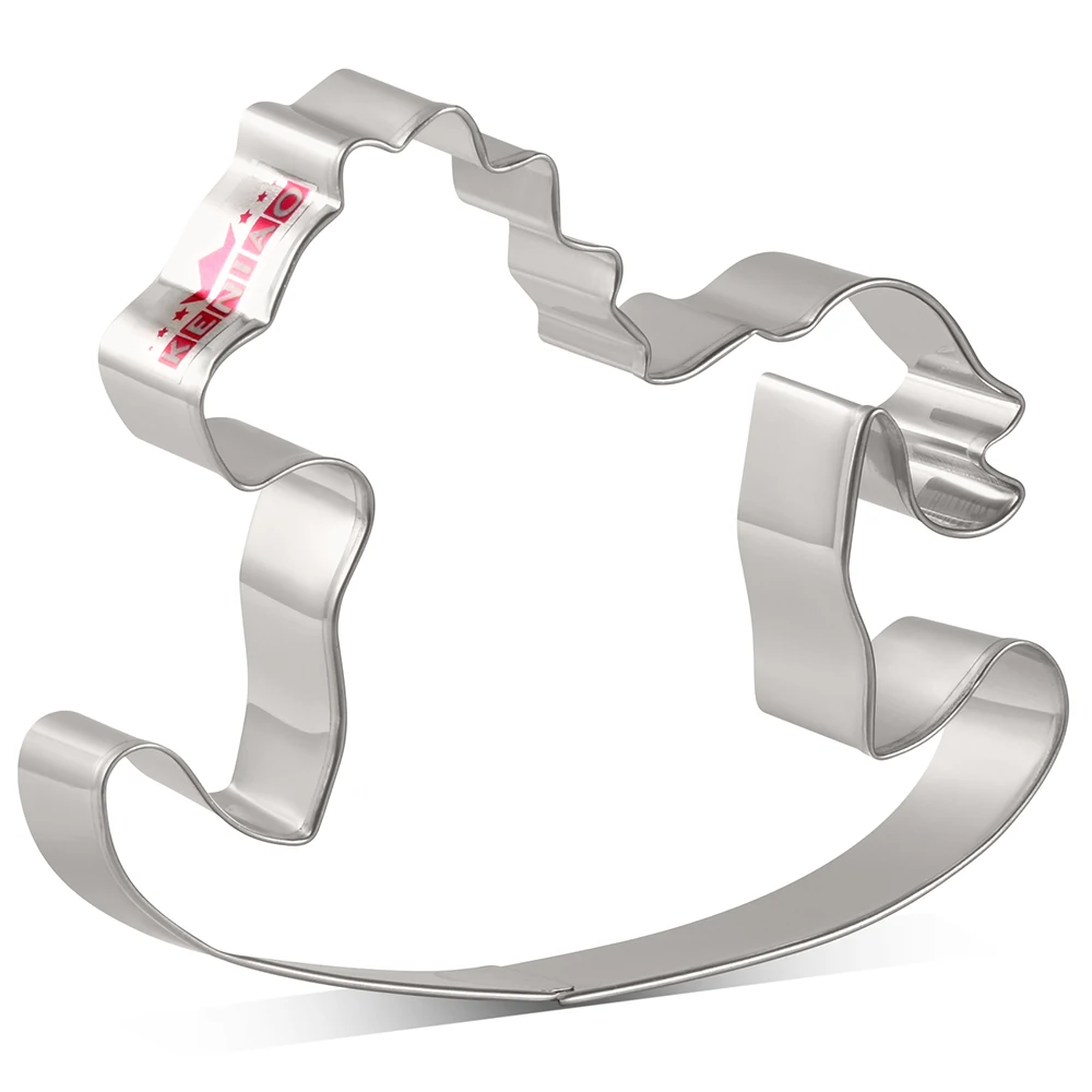 Cookie Cutters 10.7 CM Christmas Rocking Horse Stainless Steel
