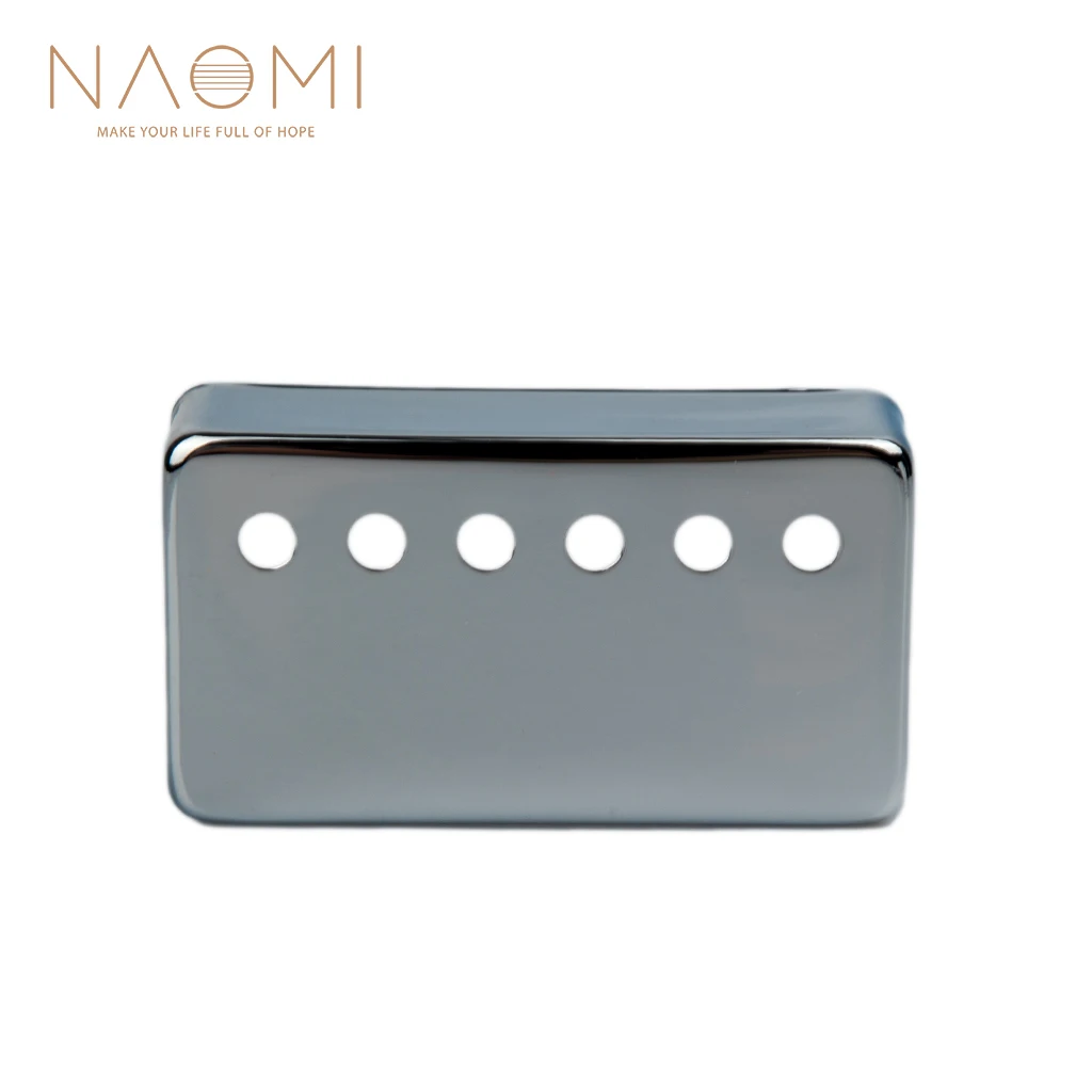 

NAOMI Metal Humbucker Pickup Cover 50mm For LP Style Electric Guitar Parts & Accessories Sliver Color New