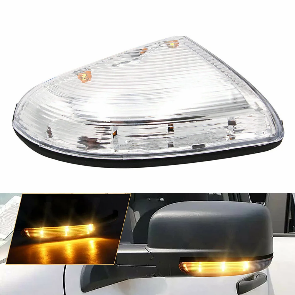 For Dodge For Ram Pickup 1500 2014- Front Left Mirror Lower Turn Signal 68232479AA Led Rearview Mirror Turn Signal