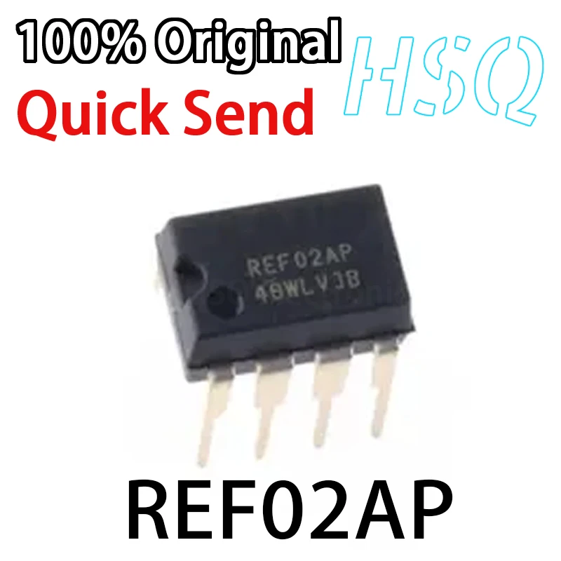 

1PCS New Original REF02AP REF02 Inline DIP-8 Reference Voltage Chip