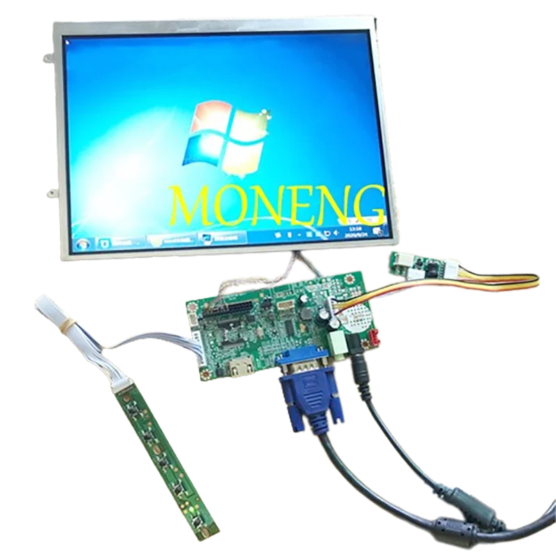 

Compatible-HDMI LCD Controller Driver Board Module Monitor Kit for IPad 1 9.7" 1024X768 LP097X02 SLA1 SLA3 SLAA SLL2 LCD Display