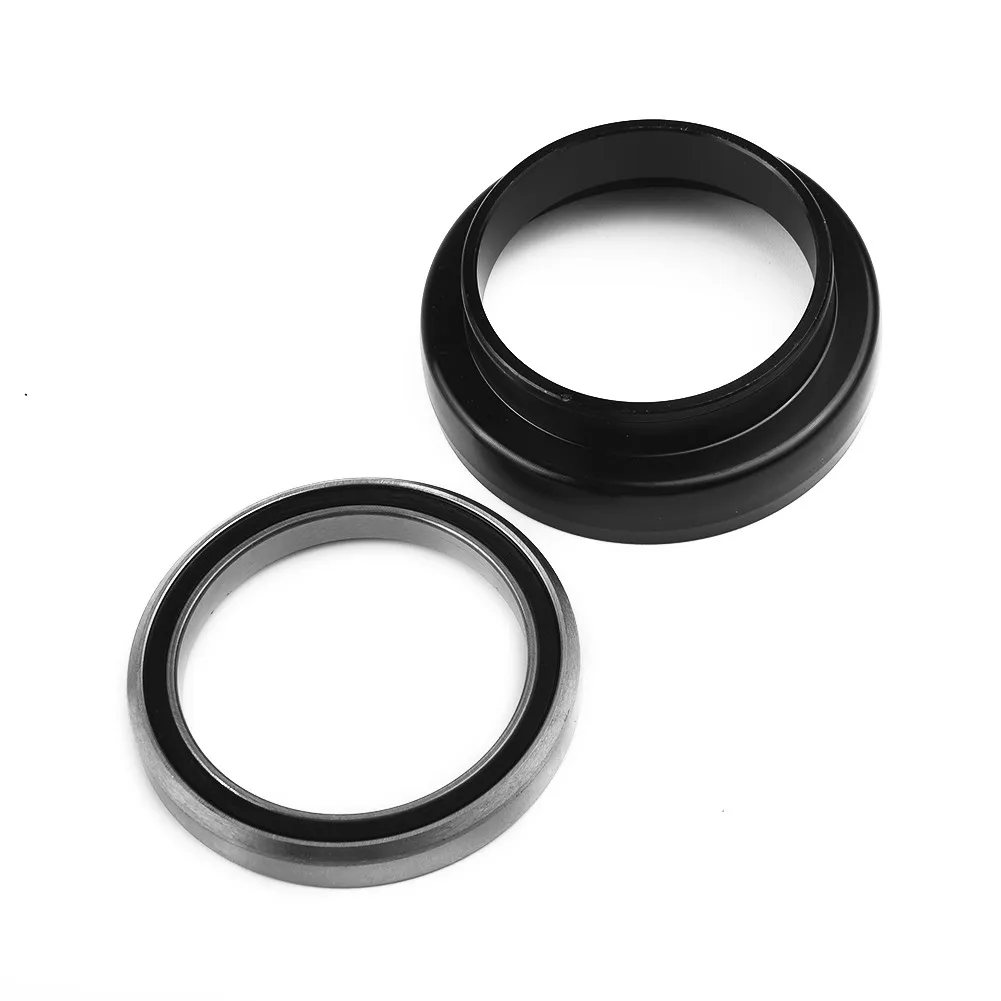

1.5 Adapter Bicycle Headset 44mm Bearing Headset Straight Tube Frame to Tapered Tube Fork 1 1/8"-1 1/2" Durable