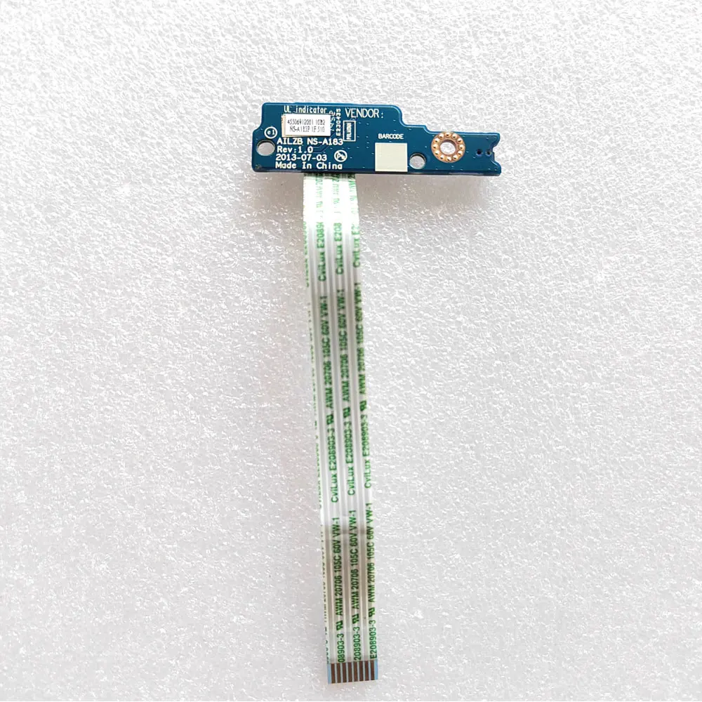 

Для Lenovo IdeaPad Z510 Z410 плата кнопки питания ноутбука с кабельным переключателем аксессуары для ремонта