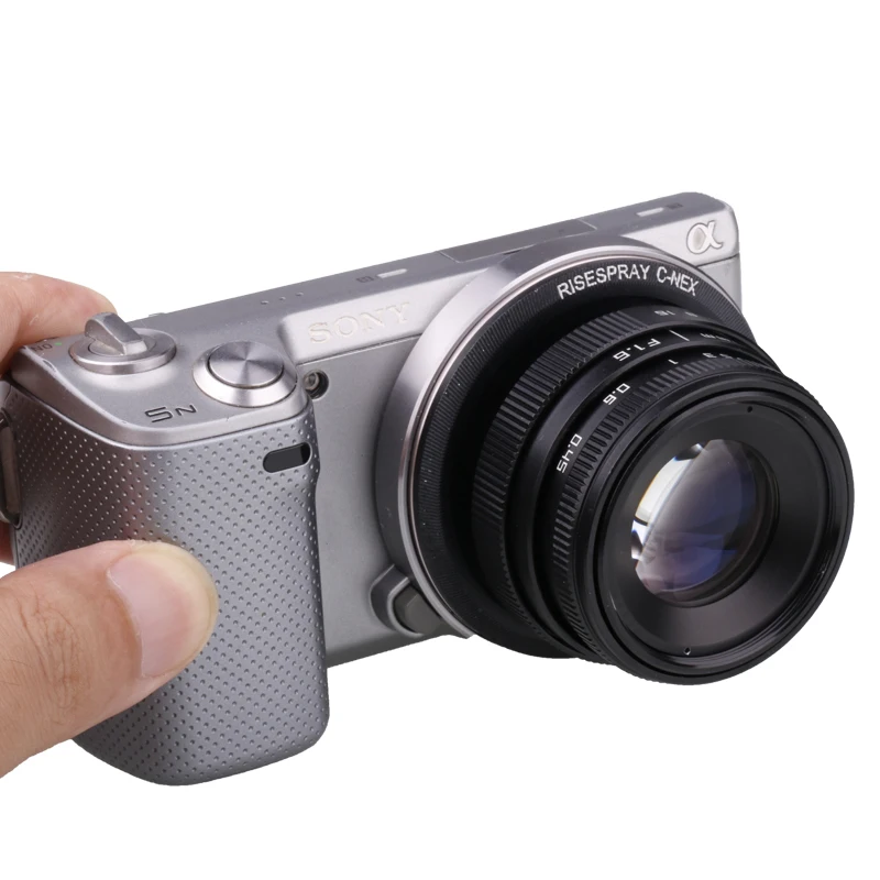 Camera Lens TL 35mm F1.6 Manual Focus MF Prime Camera Lens + C-ring Mount For Canon EOS Nikon N1 Fuji C-FX Sony NEX Olympus Micro 4/3 C-M4/3