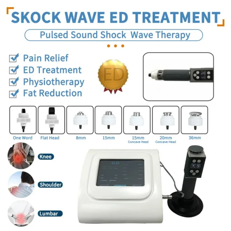 

Aesthetic Relieve Joint Pain Shockwave Machine With Electronics Extracorporeal Radial Shock Wave Therapy For Ed Treatment