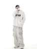 RHNDE Multi-pocket Washed Cargo Jeans Hip Hop Y2k Men’s Jeans 2