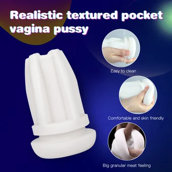 Automatic Sucking Male Masturbator Voice Interactive Real Blowjob Vagina Vacuum Vibration Heating Pulse Adult Sex Toys for Men 6