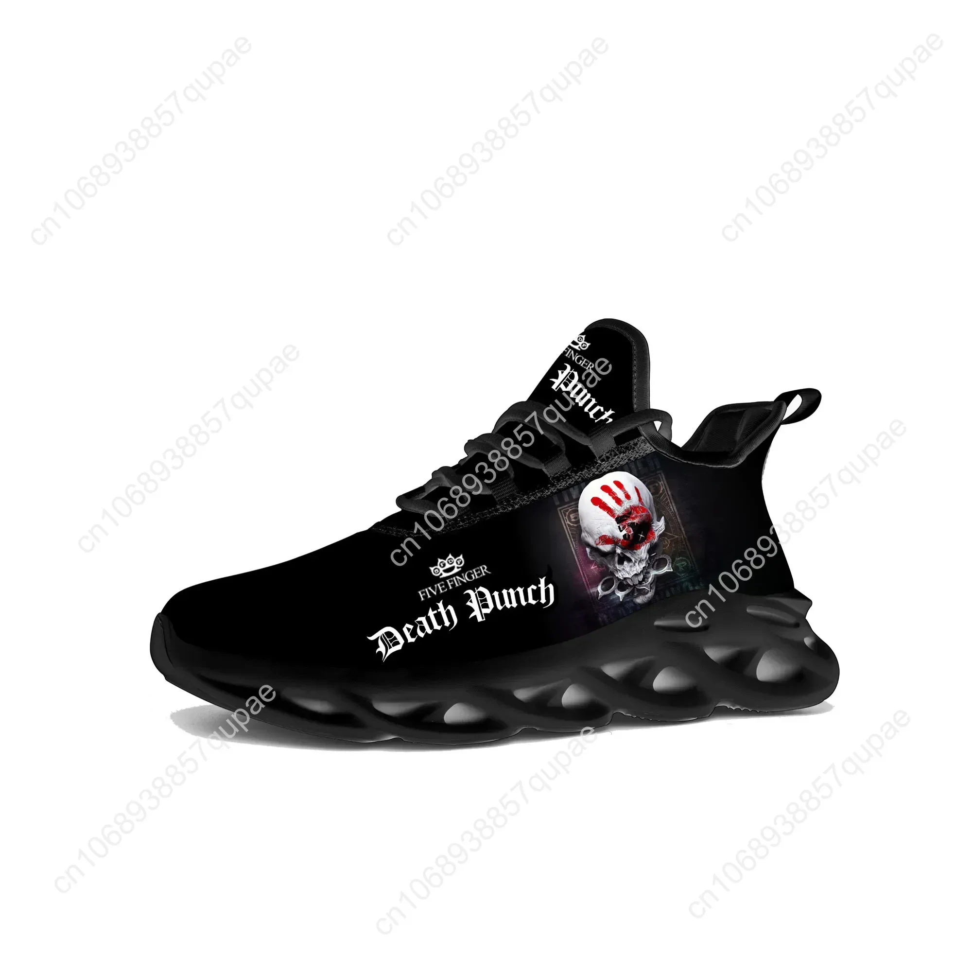 Five Finger Death Punch Flats Sneakers Mens Womens Custom Made Sports Running Shoes High Quality Sneaker Rock Band Shoe 3