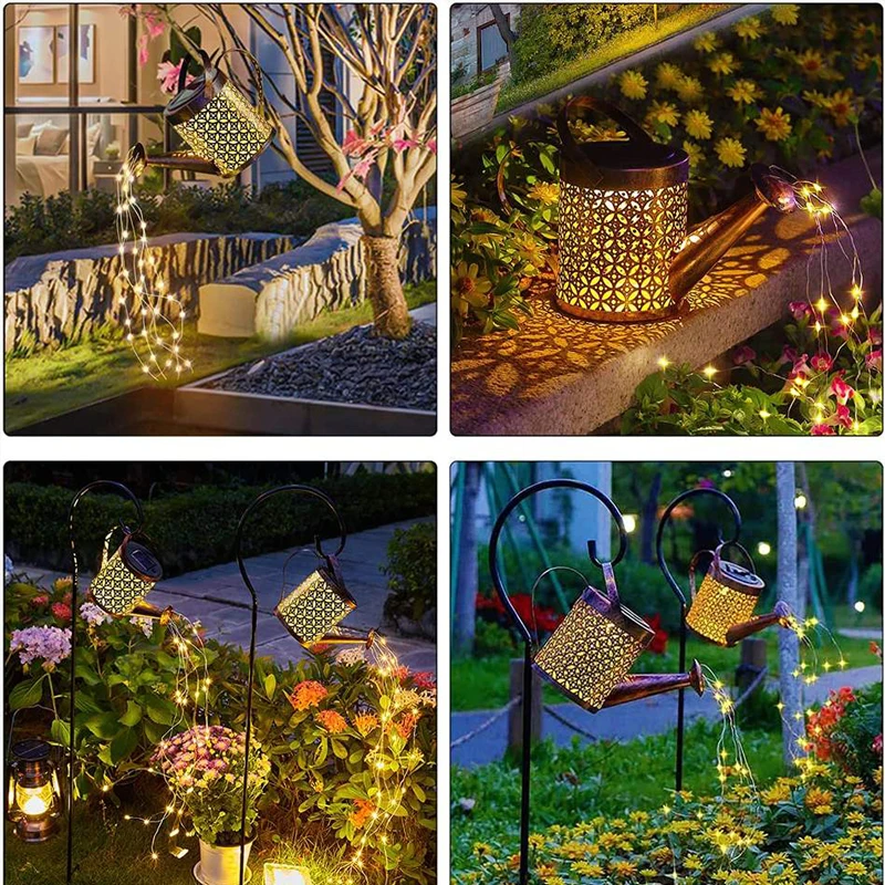 Luci da ponte a energia solare Luci solari da esterno per giardino, per paesaggio
