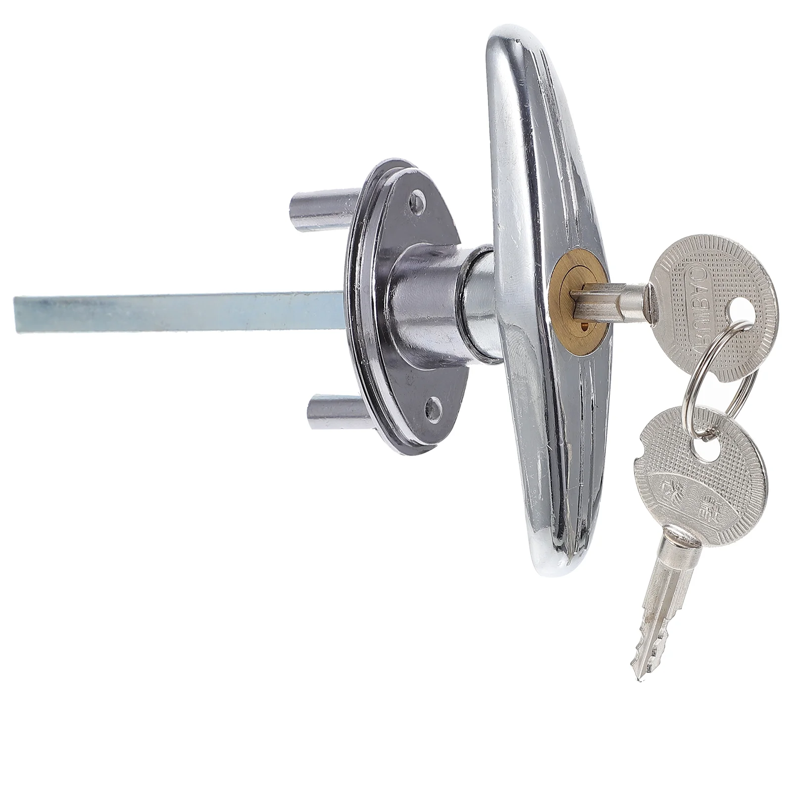 

1 Set Garage Wall Mount Garage Door Open Locking T-handle Emergency Release Lock Kit Supply