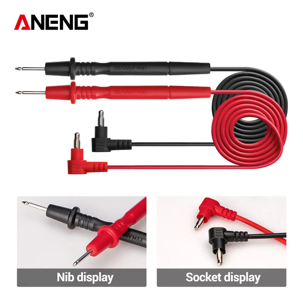 ANENG DT9205A electricista tester digital ac/dc multimeter profesional  voltimetro cables multimetro multímetro comprobador de corriente  capacimetro