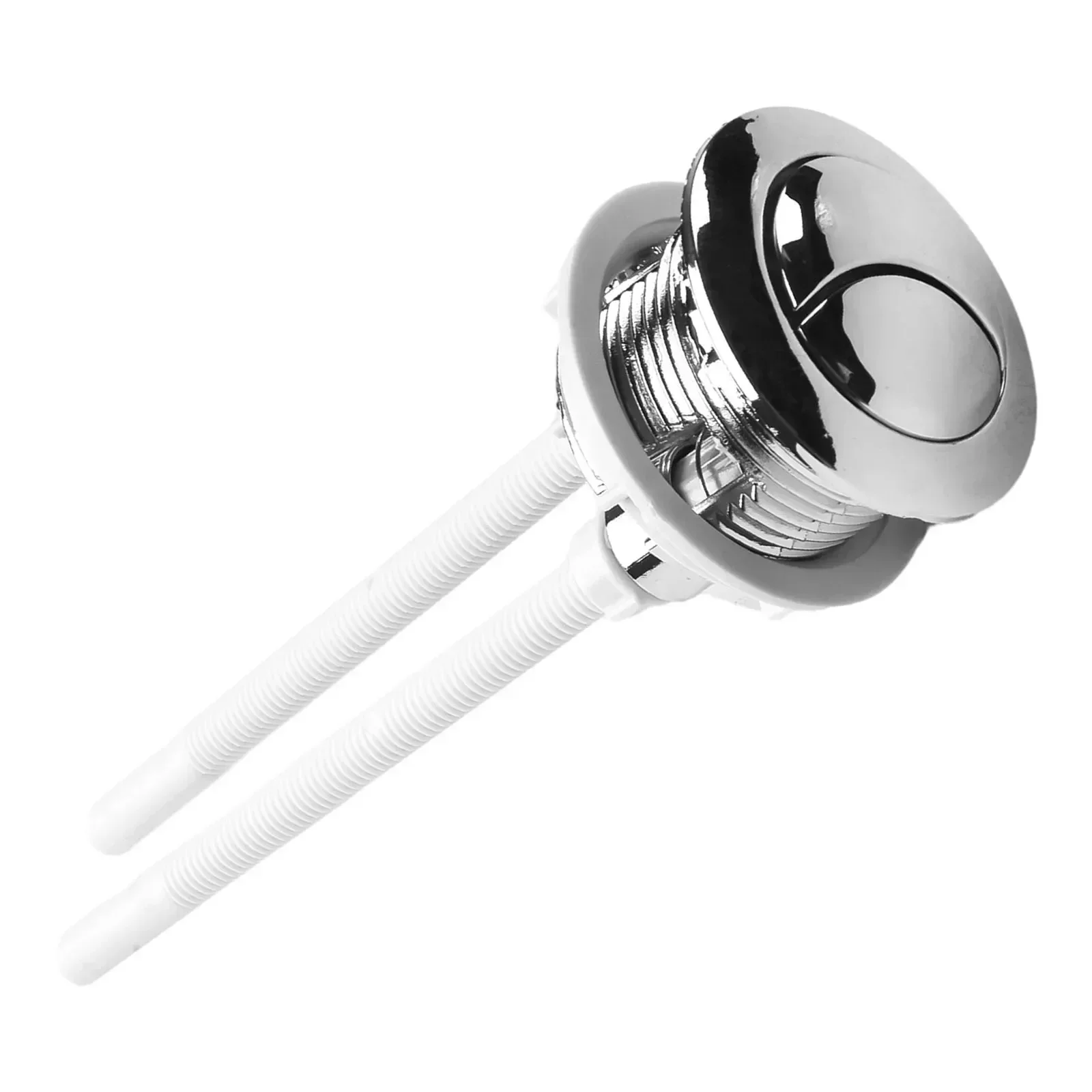 ABS Chrome Toilet Push Button Dual Flush Toilet Water Tank Round Valve 38mm Seat Water Tank Valve Bathroom Parts toilet water tank valve,toilet flush button