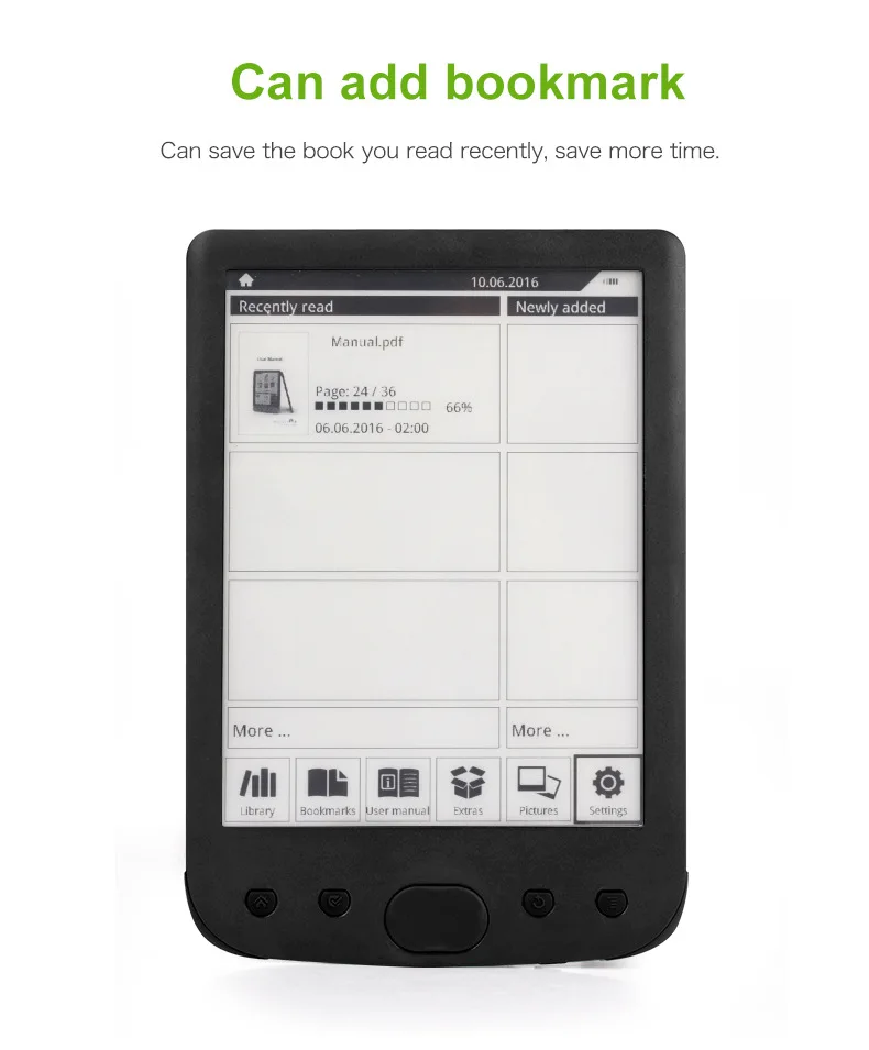 AEVYVKV eBook Reader Ink Screen 6 Inch Healthy Eye Care PDF eBook Development