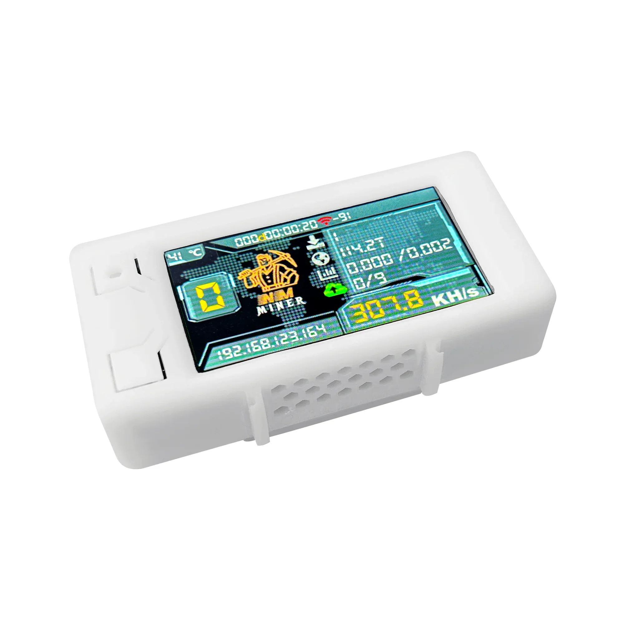 NMMiner Win BTC Crypto Solo Lottery Nerd Miner V2 307KH/s ESP32 Heltec  Vision Master T190 with White Shell WiFi BLE Connection - AliExpress