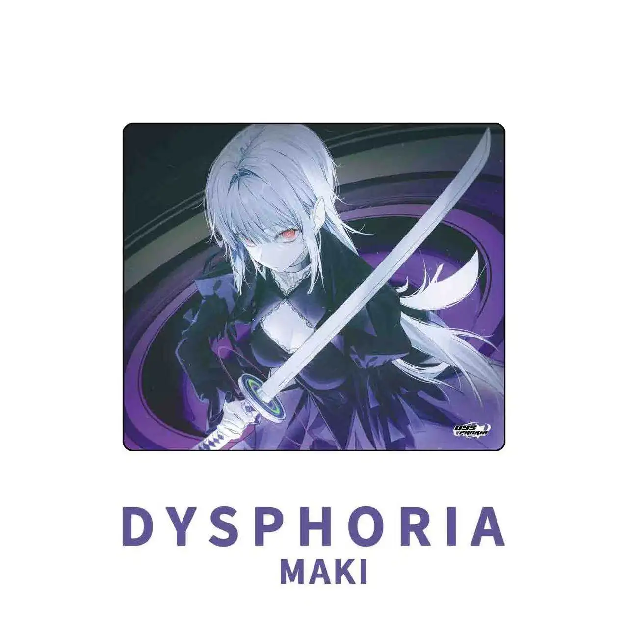 DYSPHORIA MAKI (Cloth Version) 4mm Soft Speed Mouse Pad - For APEX