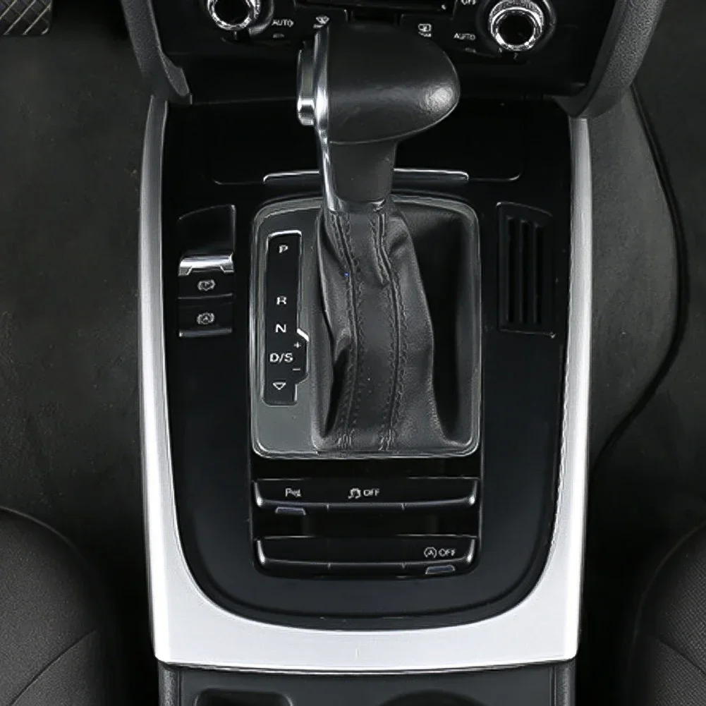 For Audi A4 A4L B8 A5 2009 2010 2011 2012 2013 2014 2015 2016 Car Center Console Gear Shift Frame Decoration Cover Accessories