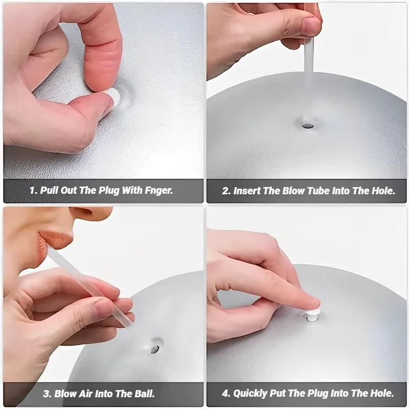 25cm Mini Yoga Pilates Ball 5