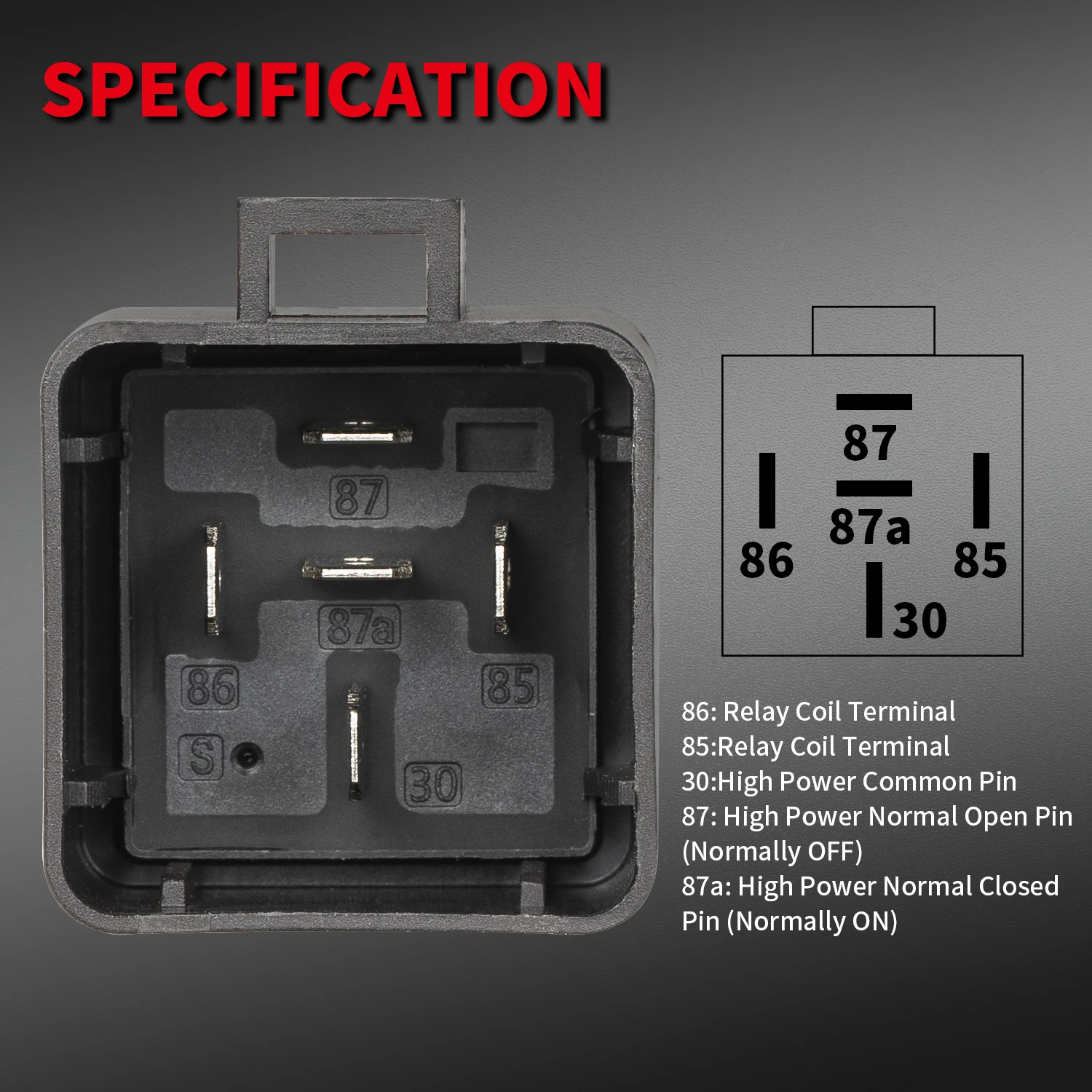 5Pcs 12V 40 Amp Car SPDT Relay DC 5 Pin 5 Wires W/ Harness Socket Automotive AU | Australia - View #10
