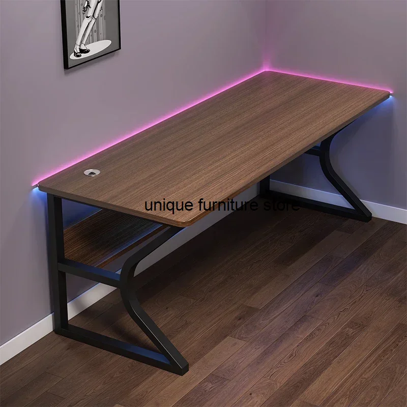 금속 컴퓨터 회의 책상, 중역 유럽 학교 게임 책상, 학생 명품 메사 에크리토리오 극장 가구 용품 