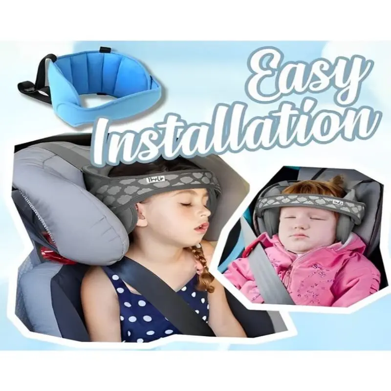 ChildHeadSupportForCarAdjustableSafetyCarSeatPillowSupport