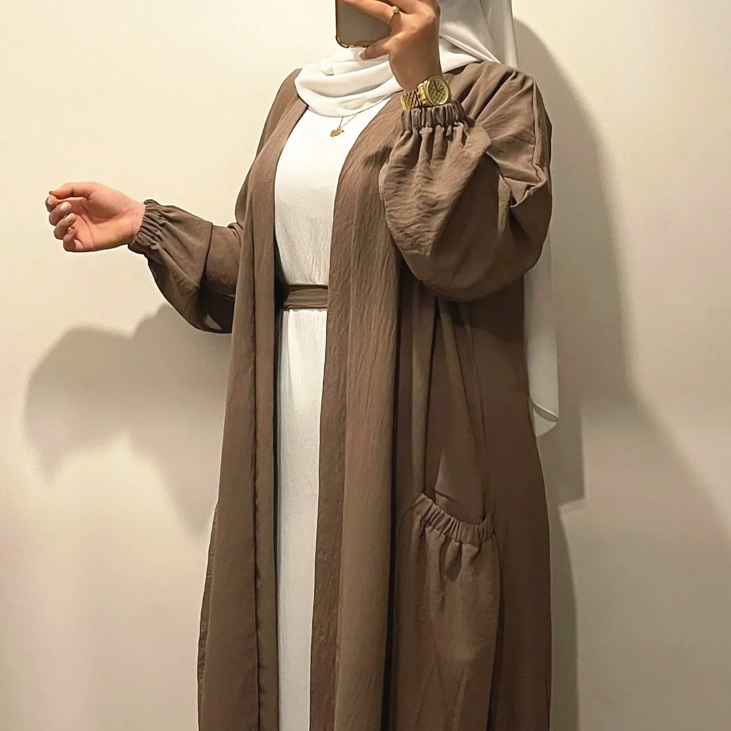 Eid Luxury Abaya Kimono Hijab Muslim Dress for Women 2023 Summer Fashion Belted Open Abayas Dubai Party Turkey Islam Kaftan Robe