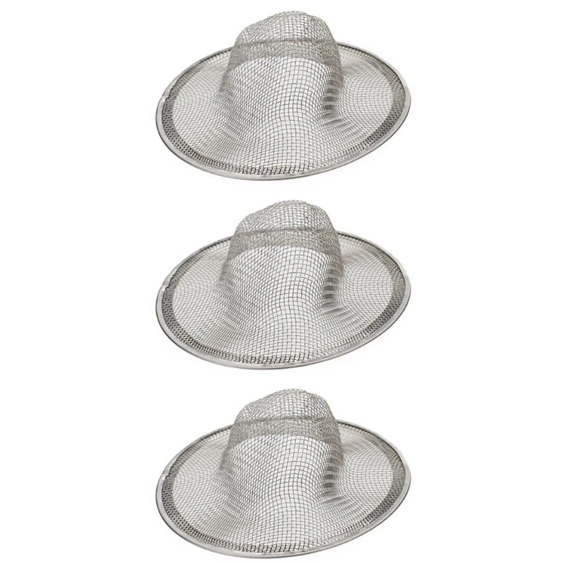

3X Mesh Design 1.1 Inch Sink Mesh Strainer Stopper For Kitchen Bathroom