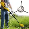Grass Trimmer Head Universal Wire Wheel Trimming Head Wire Trimmer Head Replacement for Electric Mower 3