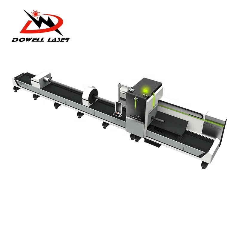 

Factory CNC Tube Laser 1kw Metal Pipe Cnc pipe 3 Chuck Fiber Laser Cutting Machine Laser Tube Cutter For Treadmill Medical Bed