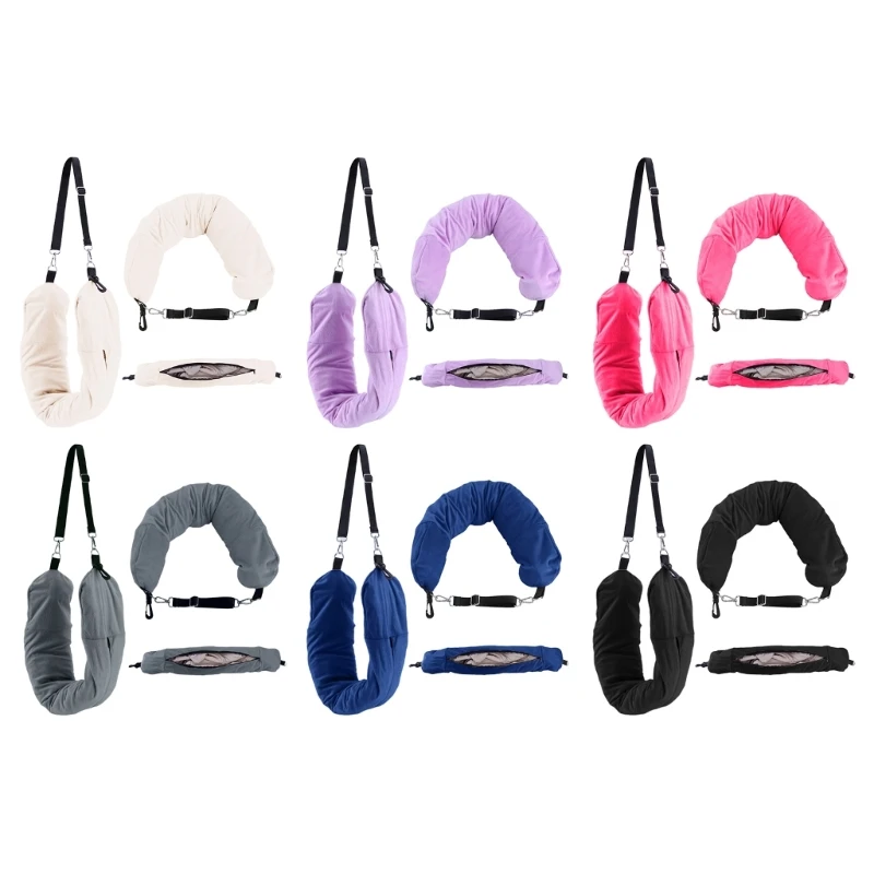 

Stuffable Neck Pillow Case Cover Travel Pillow Storage Bag for Extra Luggage