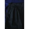 Second Order Pleated Jeans Black 14oz Selvage Denim High Rise British Army Pants 2