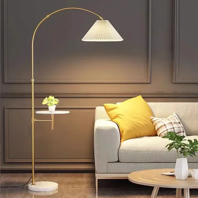 E27 Led Floor Lights for Living Room Sofa Side Wireless Rechargeable Standing Lamp Bedroom Remote Control Dim Bedside Lamps