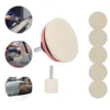 Car Windscreen Glass Scratch Remover 100g Cerium Oxide Powder Polishing Kit Wheels Set Polish Pads Glass Polishing Tool 3