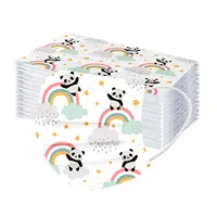 Kids Children'S Mask Disposable Face Mask Industrial 3ply Ear Loop 50pcs Mask Disposable Mouths Covers Cubre Bocas Desechables 1