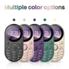SERVO i15 mini Oval Small Mobile Phone Dual SIM GSM 1.39 inch Screen Speed Dial Magic Voice Blacklist Vibration FM Radio Type-C 6