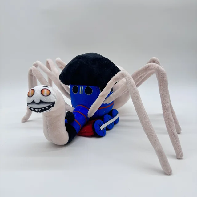 36cm Train Spider Thomas Plush Doll Choo Choo Charles Horror Figure Stuffed  Doll