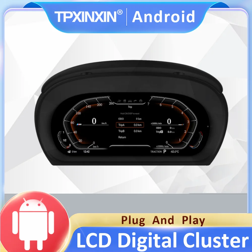 Car LCD Digital Cluster For BMW E90 E84 E87 Virtual Cockpit Instrument