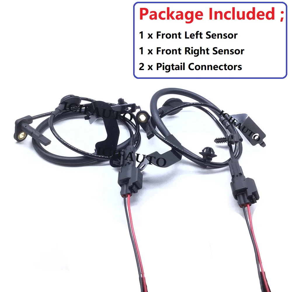 Connecteur De Capteur ABS 2 Broches - Pour Toyota - Kit Mâle/femelle Avec Bornes Et Joints - Installation Par Sertissage Ou Soudure