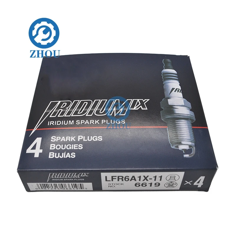 4pcs/lot New Iridium Spark Plug For Toyota Volvo Subaru Mitsubishi BMW