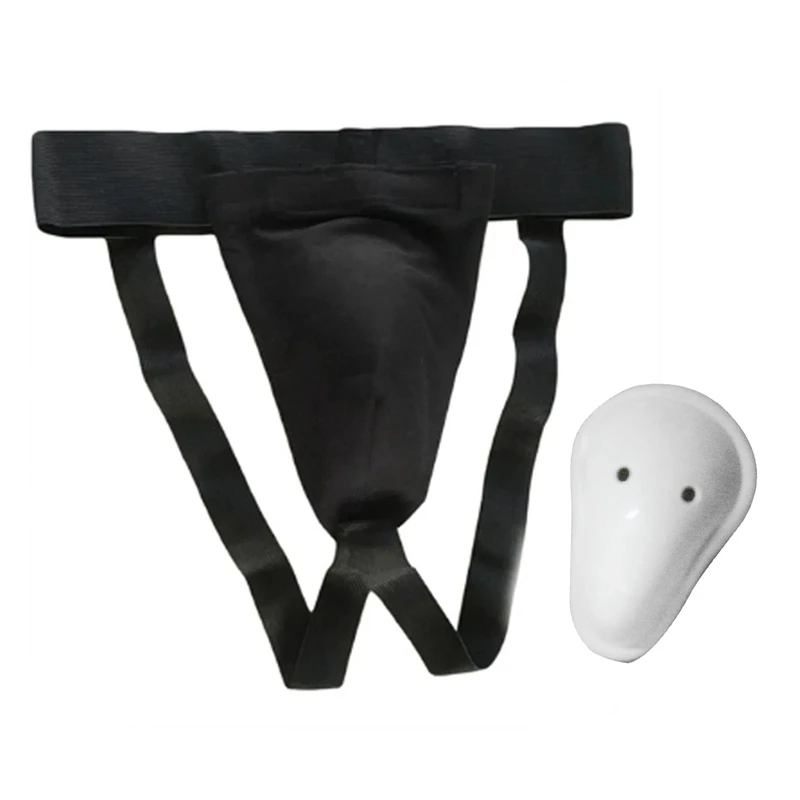 MenBoxingSafetyCupProfessionalGroinGuardPortableJockstrap