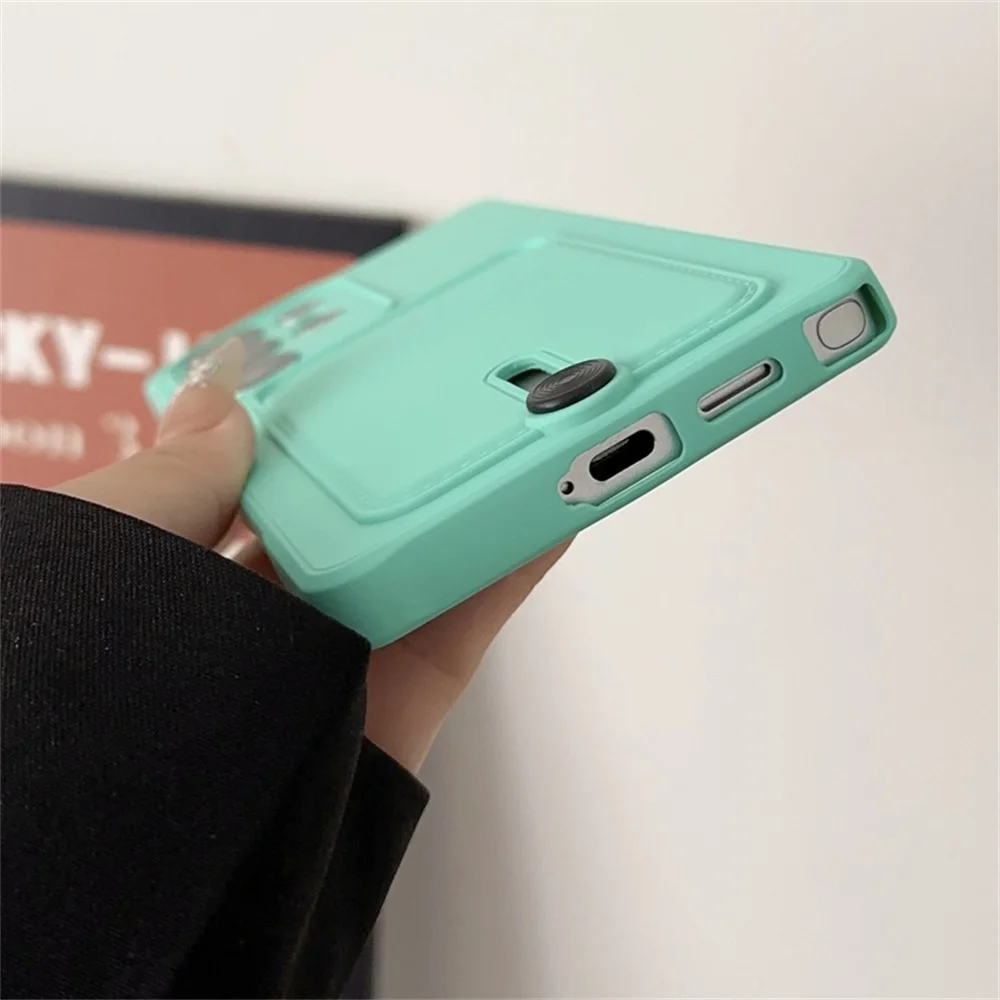 Premium Liquid Silicone Card Holder Case - Ultra Slim & Durable Design