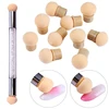 Sponge Heads Replacement Nails Art Gel Polish Color Gradient Brush Glitter Powder Dotting Pen For Manicure Accessories Tools 1