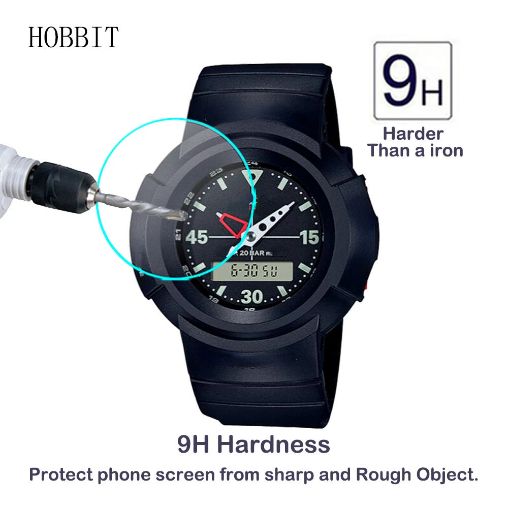 2  2.5D HD  ȭ  Casio G-SHOCK AWM-500D AWM-500GD Ʈ ð ʸ 9H Ƽ ũġ  AW-500E