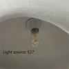 Nordic Wabi Sabi Pendant Lights Modern LED Ceiling Chandelier Lights for Living Room Bedroom Dining Room Home Decor Hanging Lamp 6