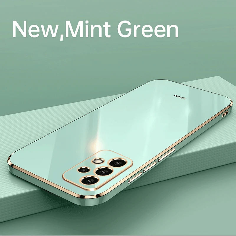 Per Samsung Galaxy A33 A53 Custodia Fashion Placcatura Custodia Posteriore In Silicone Morbido Lucido Per Samsung Galaxy A53 A73 5G