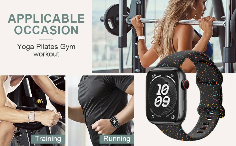 Bracelet Apple Watch Silicone Ado Sport