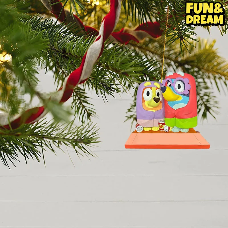 New Christmas Decoration Cute Cartoon Dog Bruy Christmas Series Christmas Tree Pendant Christmas Tree Decoration Festive Pendant 3