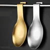 1Pc Fish Shape Stainless Steel Spoon Rest Thickened Stainless Steel Buffet Clip Tray Hotel Restaurant Kitchen Utensil Holder 3